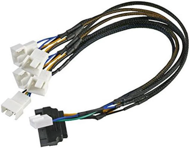 Main image of Akasa AK-CBFA07-45 Flexa FP5S PWM Splitter Cable