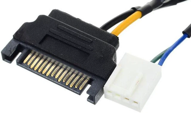 Alt view image 3 of 5 - Akasa AK-CBFA07-45 Flexa FP5S PWM Splitter Cable