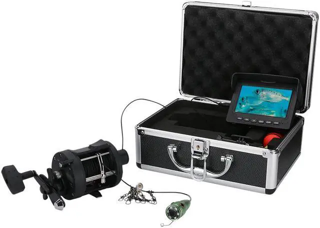 Alt view image 4 of 7 - 6W IR LED Lights with 4.3" Inch HD  Color Monitor Underwater Fishing Video Camera