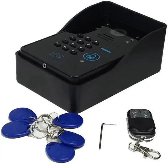 Alt view image 5 of 7 - 7inch Wired / Wireless Wifi RFID Password Video Door Phone Doorbell Intercom System support Remote APP unlocking/Recording/Snapshot