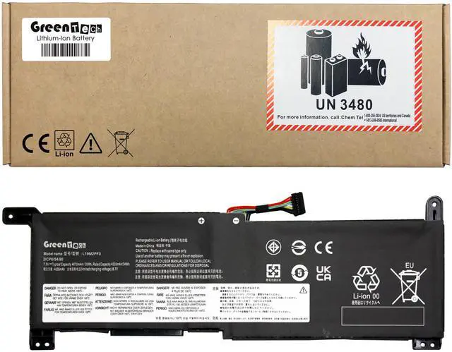 Main image of GREENTECH L19C2PF0 BATTERY FOR LENOVO IDEAPAD 1-11ADA05 1-14ADA05 1-11AST-05 35WHR 5B10V25257 L19L2PF0 L19M2PF0 5B10W67171