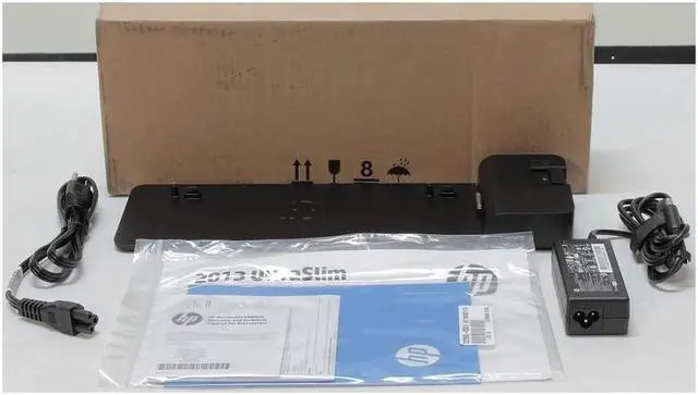 Alt view image 4 of 4 - HP UltraSlim Docking Station - docking station
For EliteBook Folio 9470m; EliteBook Revolve 810 G1 Tablet
