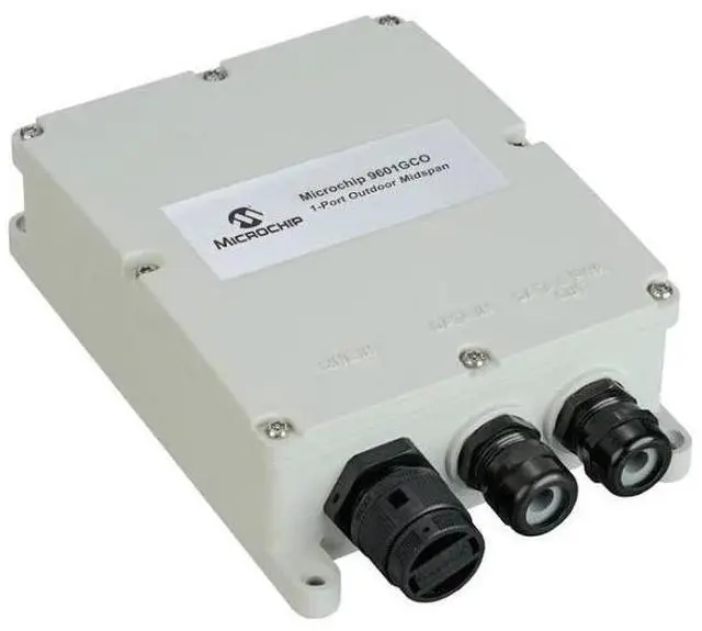Main image of Microsemi 9601GCO 1-Port GigaBit Ethernet Outdoor MidSpan 90W PoE Adapter PD-9601GCO