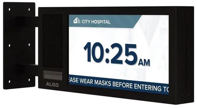 Main image of Algo IP Dual-Sided Display Speaker For Visual and Audible Alerting 8420