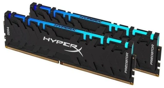 Main image of HyperX Predator RGB 16GB (2 x 8GB) 288-Pin DDR4 SDRAM DDR4 3200 (PC4 25600) Desktop Memory Model HX432C16PB3AK2/16