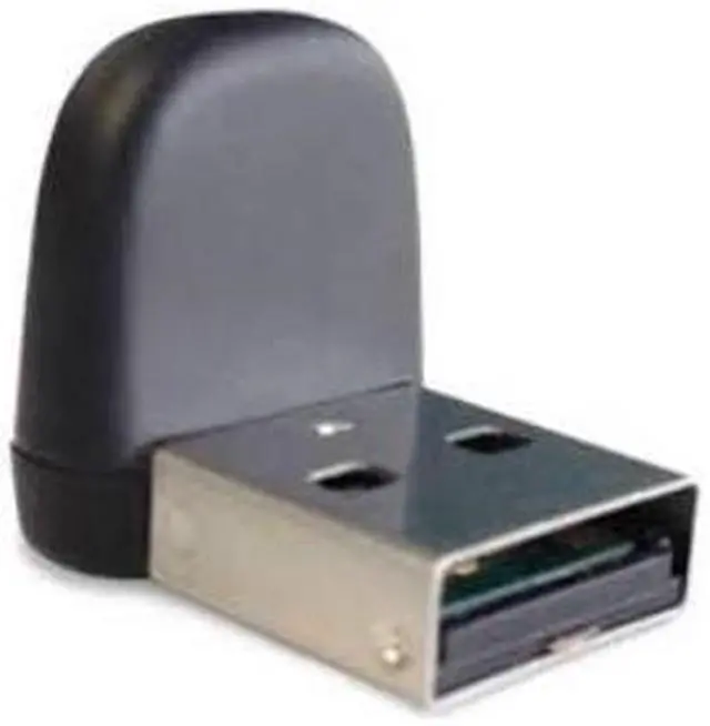 Main image of RFIdeas RDR-7512AKU pcProx 82 Series RFID Reader, 13.56 MHZ CSN Vertical USB Nano - Black