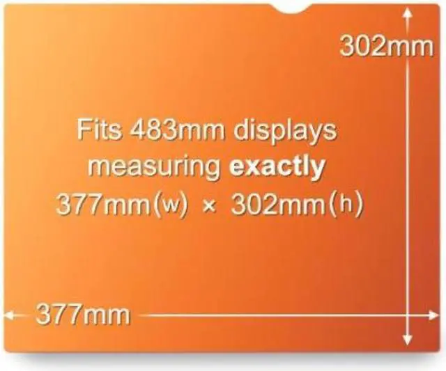 Alt view image 3 of 20 - 3M Gold Standard Monitor Privacy Filter GPF190