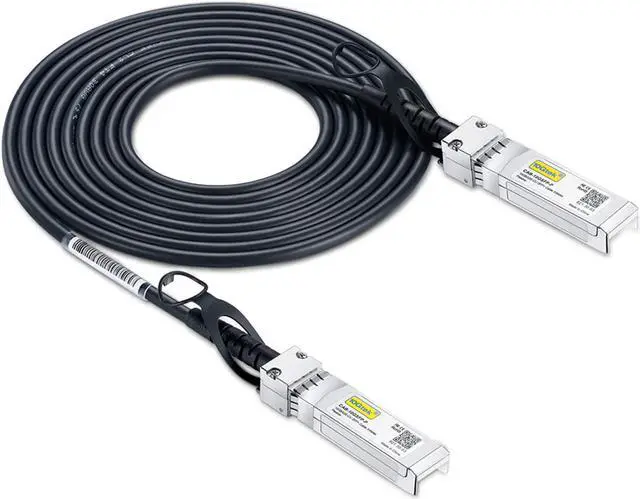 Alt view image 2 of 7 - 10G SFP+ DAC Cable  for Ubiquiti UniFi ES-48/ES-16-XG SFP+Twinax Cable 10GB DAC SFP+ to SPF+ Direct Attach Copper Cable 3 M Passive