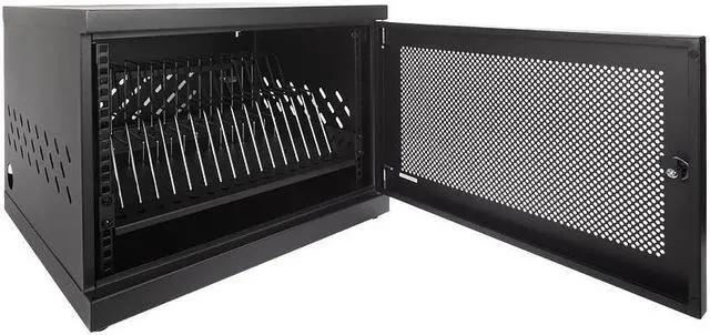 Alt view image 2 of 4 - NavePoint 16 Port USB Charge and Sync Station Charging Cabinet for Tablets, iPad, Android