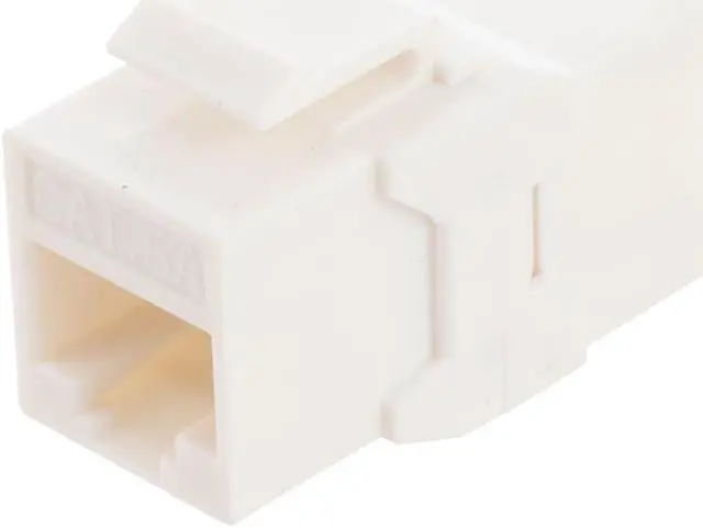Main image of CAT6A UTP Inline Keystone Coupler, 25 pack, White