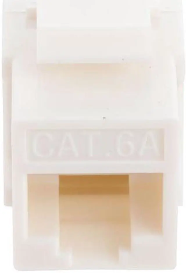 Alt view image 2 of 4 - CAT6A UTP Inline Keystone Coupler, 25 pack, White