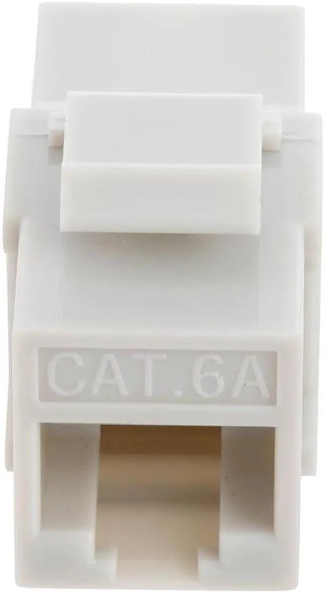 Alt view image 2 of 4 - CAT6A UTP Inline Keystone Coupler, 10 pack, Grey