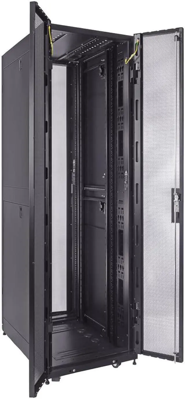 Alt view image 2 of 4 - NavePoint 42U Server Rack Cabinet, Cable Management Top, Perforated Door, 800mm deep (Commercial Series)