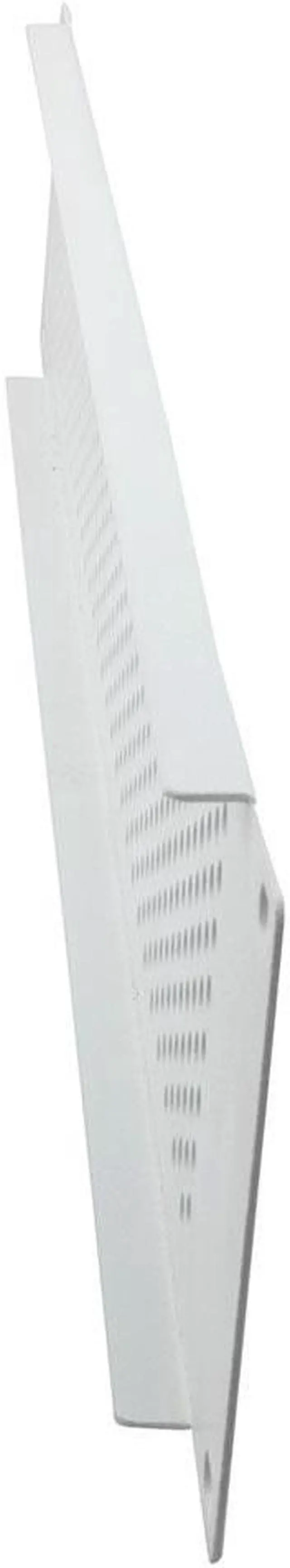 Alt view image 4 of 4 - NavePoint 19 Inch Perf Blank Panel 2U- RAL9003, Signal White