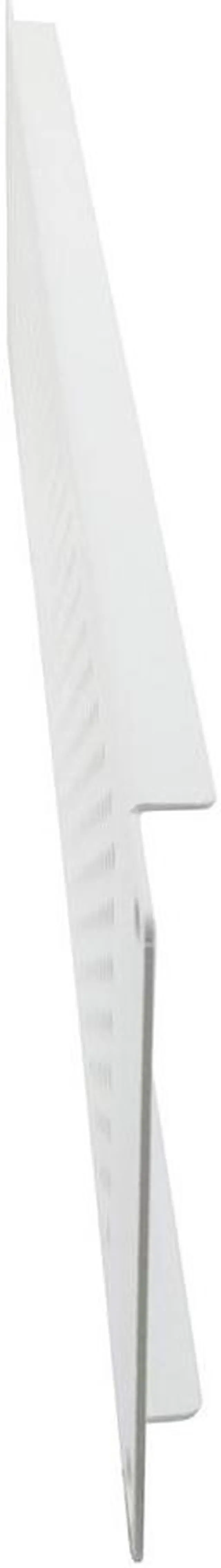 Alt view image 2 of 4 - NavePoint 19 Inch Perf Blank Panel 2U- RAL9003, Signal White