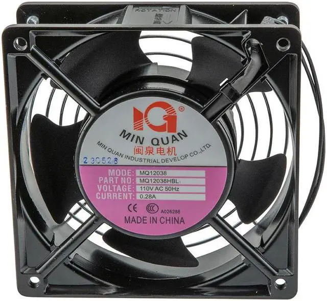 Alt view image 3 of 4 - NavePoint Heavy-Duty AC Cooling Fan, 110V-120V, Black