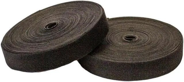 Alt view image 3 of 4 - NavePoint 1" Inch Roll Hook & Loop Reusable Cable Ties Wraps Straps - 10M 33ft