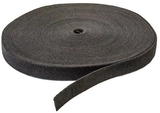 Main image of NavePoint 3/4" Inch Roll Hook & Loop Reusable Cable Ties Wraps Straps - 25M 82ft 2-pack