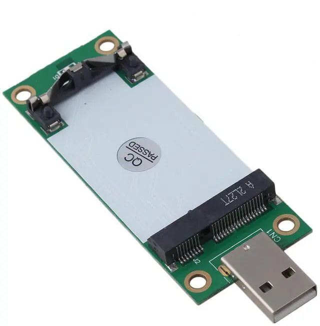 Main image of Mini PCI-e Wireless to USB Adapter card With SIM Card Slot Test WWAN module