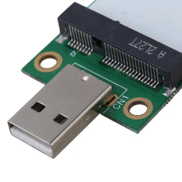 Alt view image 4 of 13 - Mini PCI-e Wireless to USB Adapter card With SIM Card Slot Test WWAN module