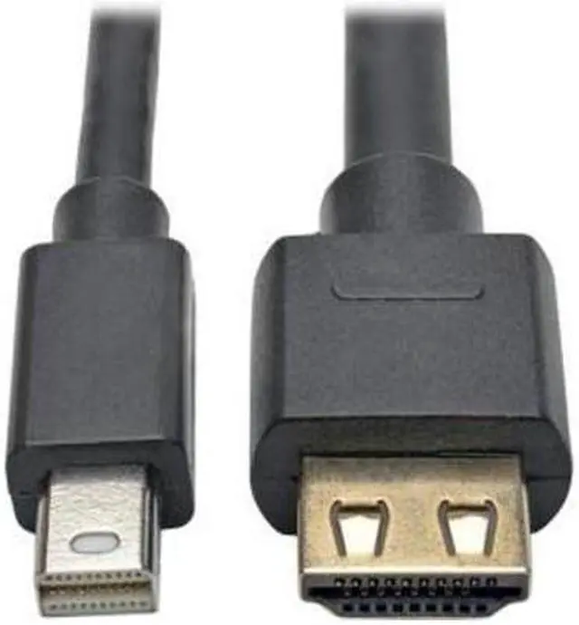Alt view image 3 of 17 - Tripp Lite P586-006-HD-V2A Mini Displayport 1.2A To Hdmi Active Adapter Cable With Gripping Hdmi Plug, Hdmi 2.0, Hdcp 2.2, 4K X 2K @ 60 Hz (M/M) , 6 Ft - Video / Audio Cable - Displayport / Hdmi - Mi