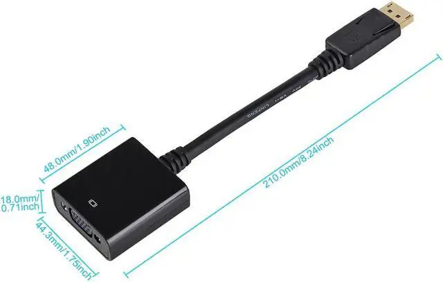Alt view image 6 of 7 - Adapter Cable Converter for Macbook, ThinkPad, PC, Laptop, Digital Monitor, Projector, Computers