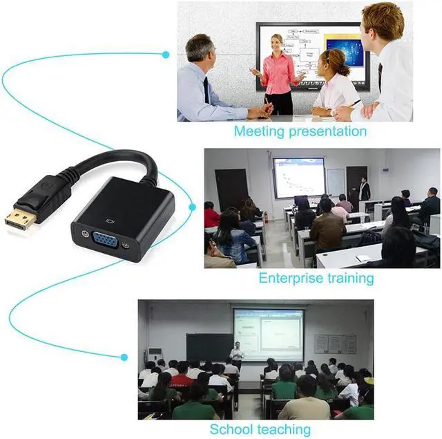 Alt view image 7 of 7 - Adapter Cable Converter for Macbook, ThinkPad, PC, Laptop, Digital Monitor, Projector, Computers