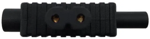 Alt view image 6 of 7 - 1 in 3 out IEC 320 C8 2 Pin Male to 3 x C7 Female Splitter AC Power Supply Adapter, IEC 320 Figure 8 C8 Male to 3X Female C7 Splitter Power Adapter for Power Supply 1 in 3 out