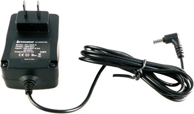 Alt view image 3 of 7 - iTEKIRO 5V 4A 20W AC Adapter Charger for Lenovo Ideapad Miix 310, 310-10ICR 80SG, 310 80SG001FUS, Ideapad Miix 320, 320-10ICR 80XF, 320 80XF00DRUS; Lenovo ADS-25SGP-06 05020E, GX20K74302