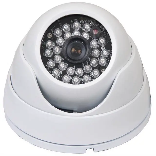 Alt view image 2 of 6 - VideoSecu 4x Outdoor Built-in 1/3 inch SONY Effio CCD IR Day Night Vision Security Camera 600TVL Wide Angle Weatherproof with 4 Cables and Adapters BT0