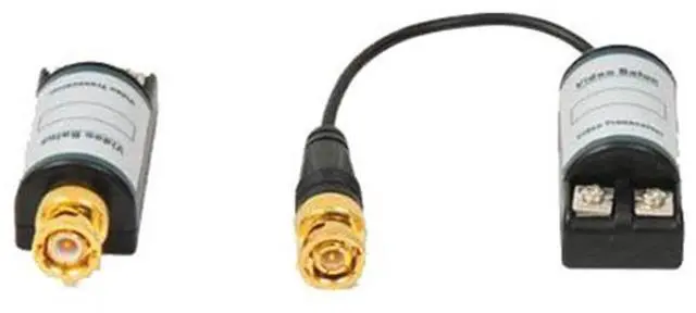 Alt view image 2 of 6 - VideoSecu One Pair of CCTV Passive Video Balun Camera Network Transceiver Cat5 Connection 1EM