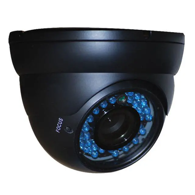 Alt view image 2 of 7 - VideoSecu CCTV Indoor Outdoor Weatherproof IR Day Night Vision 36 LEDs 4-9mm Varifocal Lens CCD Security Camera with Power Supply for Surveillance DVR System bdt