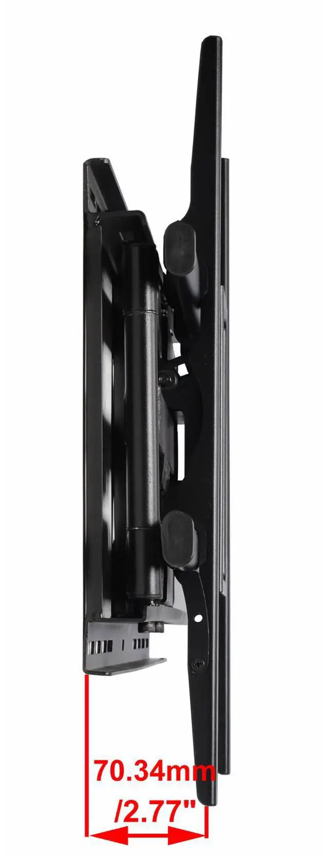 Alt view image 5 of 14 - VideoSecu Heavy Duty Full Motion Tilt Swivel Extend TV Wall Mount for most 40-88" Sony Samsung LG Panasonic Vizio Sharp LCD LED Plasma HDTV with VESA 684x400/ 600x400mm/ 400x400, loading 135lbs bn5