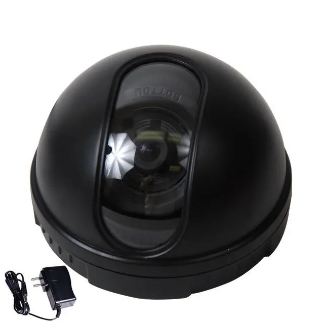 Main image of VideoSecu Dome Security Camera Built-in Sony CCD 480TVL 3.6mm Wide Angle Lens with Power Supply for CCTV Surveillance DVR System 1CY