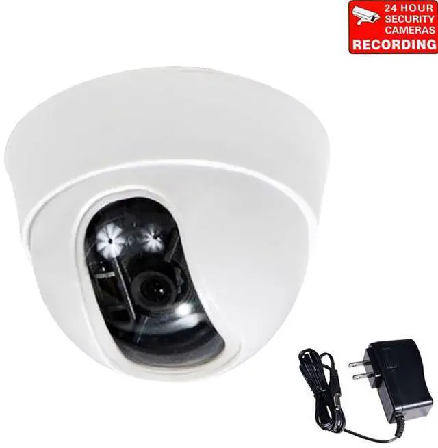 Main image of VideoSecu Built-in 1/3" Sony Effio CCD Dome Security Camera 600 TVL High Resolution 3.6mm Wide Angle View Lens with Power Supply for CCTV DVR Home Surveillance System aa8
