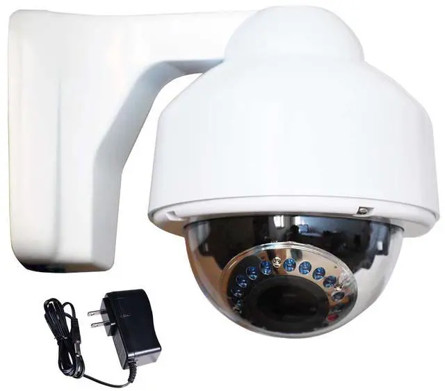 Main image of VideoSecu CCTV Dome Indoor Outdoor Weatherproof Infrared Day Night Vision Vari-focal 3.5~8 mm Lens Built-in 1/3" Sony Effio CCD Security Camera with Power Supply Surveillance 1M6