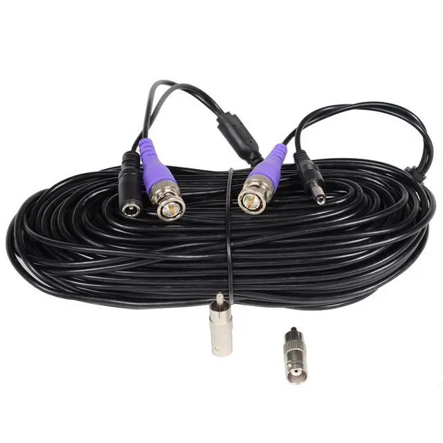 Alt view image 3 of 10 - VideoSecu 16 Pack Video Power Extension Cable 100 Feet Pre-made All-in-One Wire Cord for CCTV DVR Surveillance System HD Security Camera AHD, CVI, TVI HD Analog Camera CKX