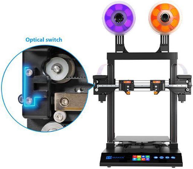 JGMAKER 3D Printer Artist-D Pro IDEX Dual Extruder 3D Printers Direct Drive  Extruder TMC2209 Driver MeanWell Power Supply Large Build 300X300X340mm 98%  Pre- Assemble ABS PLA PETG TPU Flexible 1.75mm - Newegg.ca