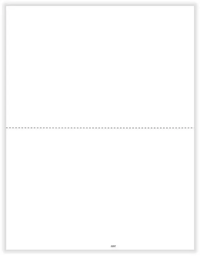 Main image of TFP W-2 Blank Face, No Backer- 500 sheets, 1000 forms