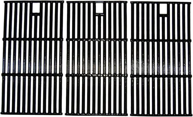 Main image of Gas Grill Cast Iron Cooking Grid, 3 pcs, for Kenmore & Others, 65223
