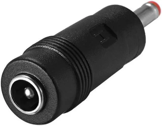 Alt view image 3 of 3 - DC Power Connector 5.5mm x 2.1mm Female to 3.5mm x 1.35mm Male Coupler Adapter Converter 5Pcs