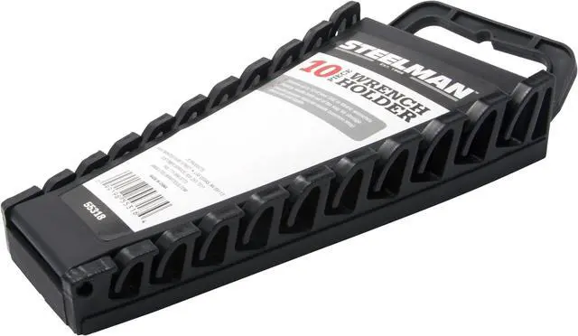 Alt view image 3 of 10 - STEELMAN 55318 Universal 10-Tool Wrench Holder, Black