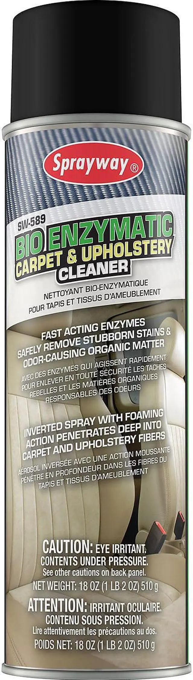 Alt view image 2 of 5 - SPRAYWAY SW676 Carpet Spotter Cleaner,Net 18 Oz.