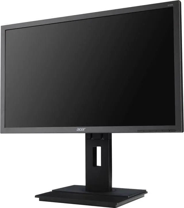 Alt view image 3 of 5 - Acer 24" Widescreen LCD Monitor Display Full HD 1920 x 1080 5 ms|B246HL ymdpr