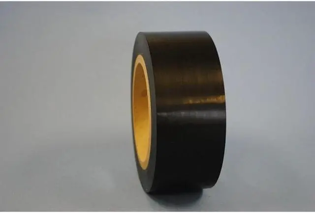 Main image of 1/2" x 36 Yd Black 9 Mil Polyethylene Tape (Case of 72 Rolls)