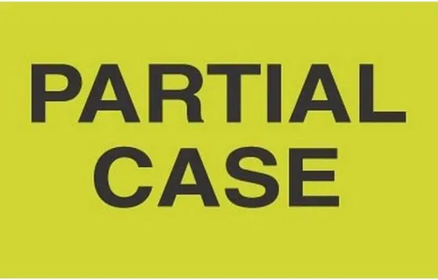 Main image of 2" x 3" Partial Case Labels (500 per Roll)