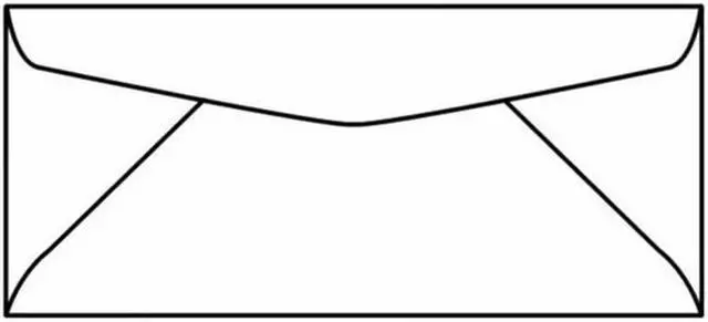 Main image of #10 Regular Business Envelopes, 4-1/8" x 9-1/2", 28#, White, Diagonal Seam, No Window (Box of 500)