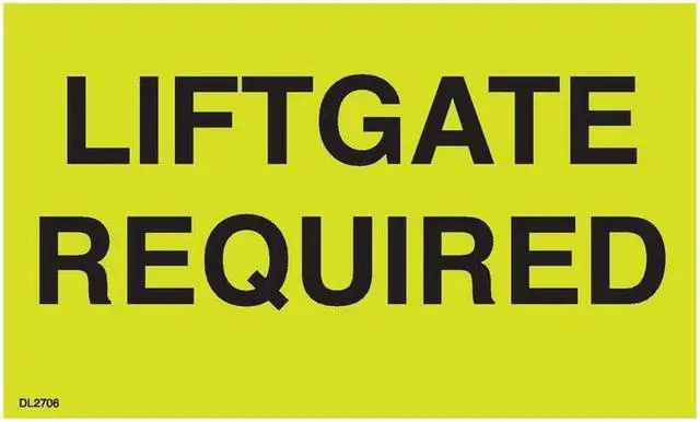 Main image of 3" x 5" Liftgate Required labels (500 per Roll)