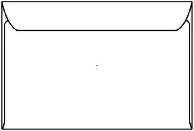 Main image of Open Side Booklet Envelopes, 6-1/8" x 9-1/2", 28#, White Kraft, Side Seams (Box of 500)