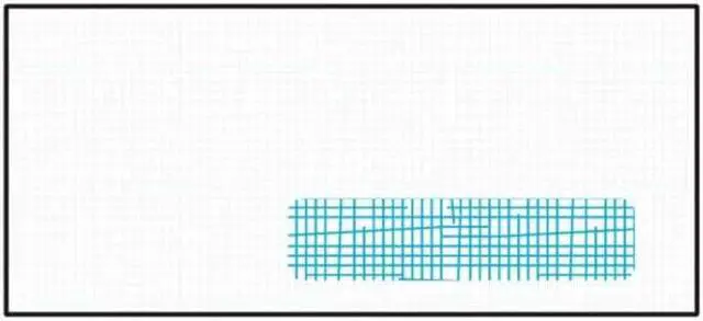 Main image of #10 Flip-Stik Poly Window Envelopes, 4-1/8" x 9-1/2", 24#, Blue Inside Tint and Pres-Stik, White (Box of 500)